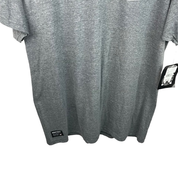 Howitizer MFG | Charcoal Gray Graphic Support Law Enforcement Tee Shirt - Picture 4 of 9